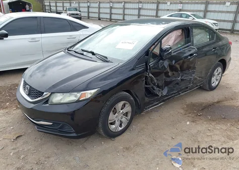 2013 Honda Civic Lx z USA, uszkodzony, nr VIN 19XFB2F59DE088255